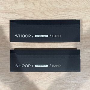 Whoop 4.0 Bands (2), Superknit—Canyon, Hydroknit—Storm Gray, NEW